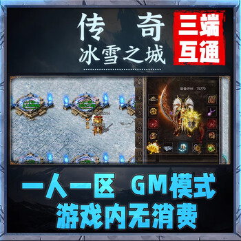 Legend mobile game stand-alone version ice and snow super change hot blood one person one zone unlimited ingot gm function mobile computer interoperability stand-alone version simplified chinese