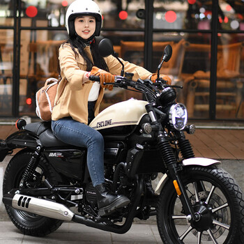 Secoron ra250 retro cruise motorcycle 250cc water-cooled competitive product wuji cu250 gray stone 250 flash 250 ra250 water-cooled chain version white