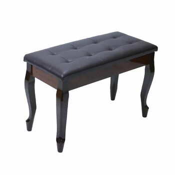 New bain adjustable lift folding piano stool double stool (black white brown) black by default