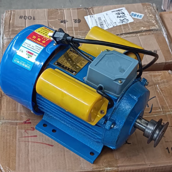 Xmsj factory single-phase motor 220v corn thresher agricultural rice beater air compressor grass screen crusher 1.5 kilowatt forward and reverse 2800 transfer pulley
