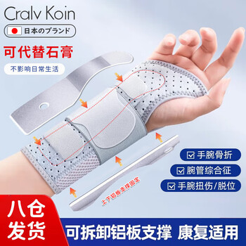 Cralvkoin japanese brand medical wrist fixed brace wrist fracture tenosynovitis wrist brace wrist strain ligament injury
