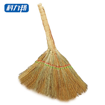 Broom and dustpan set factory workshop floor cleaning tool double-section broom set sharpened wire kb11 sorghum broom