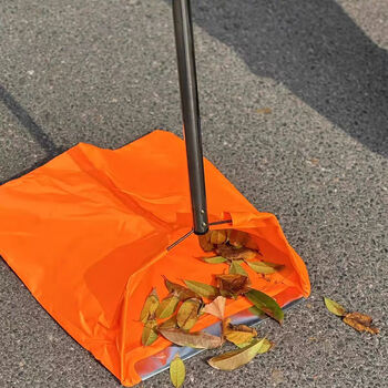 Outdoor sanitation windproof garbage bucket bag