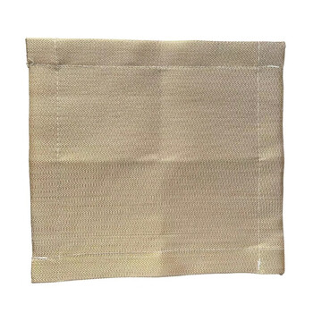 Outdoor camping fire-proof and insulated picnic barbecue bbq picnic mat flame-retardant and high-temperature resistant fire-extinguishing blanket fiberglass blanket 30*30 cm four corners without rings