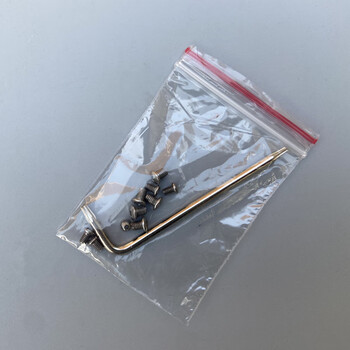 Vinoa independent t6 plum blossom screw t8 knife bar screw butterfly knife repair screw folding knife back screw cutter screw t6 to t8 5 pieces each + 1 wrench