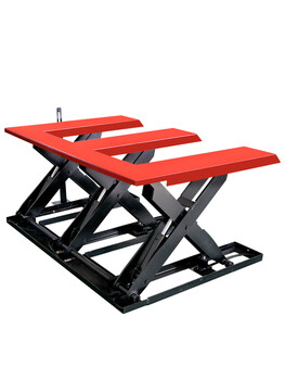 Taichang e-type electric hydraulic lifting platform, no digging foundation, automatic lift, woodworking cutting machine lifting, e fixed model 1 point 5t automatic induction foot opening