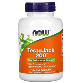 Now american maca epimedium tongkat ali tribulus terrestris saponin testojack 200 sexual strength 120 capsules
