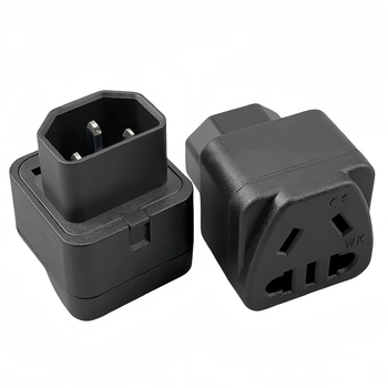 Power adapter cabinet dedicated pdu socket c13 plug hole ups output conversion c14 to national standard universal jack 10a new national standard hole black