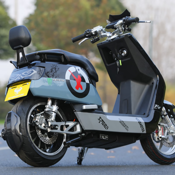 Zhixun2025 double swing arm daniu electric motorcycle 14-inch large wide tire transit motor 3000 watt 72v high-speed electric vehicle x0 black and gray 14-inch 3000w 72v100a lithium battery (rechargeable) 400 miles