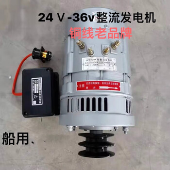 Fhjqb24v-silicon rectifier generator 36v1000, 36v1500w marine 1000w generator (with regulator)
