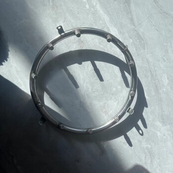 Wen yijia fog cannon water ring nozzle atomizing spray head ring high-pressure atomizing nozzle full straight rod spray outer diameter 25cm 6 nozzles