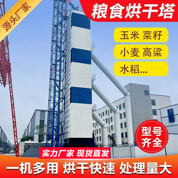 Renjuyi rapeseed sorghum dryer large 100-ton grain drying tower corn wheat rice air drying equipment deposit