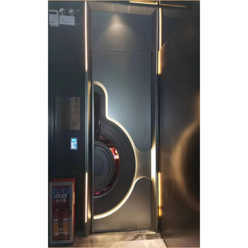 Ktv fire door soundproof door private room door luminous bar special stainless steel door karaoke hall custom private room internet celebrity door style 1