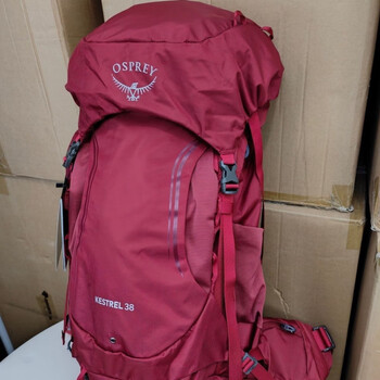 Osprey kitty eagle 38 liters 36 liters men and women outdoor sports mountaineering hiking waterproof large capacity backpack comes with rain cover red 38 liters