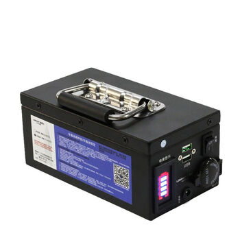 Ice tiger car refrigerator external battery 12v refrigerator power bank battery life mobile power supply camping stall enhanced model about 10 hours 20800 full series