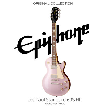 Epiphone lp standard 60s hp heather purple beginner advanced rock electric guitar original bag