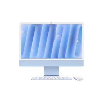 Quasi-new product apple/apple ai computer/2024 imac 24-inch blue 4.5k screen m4 (8+8 core) 16g 256g all-in-one computer mwuf3ch/a
