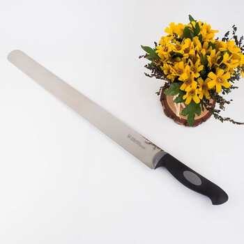 Sanneng baking tools 35/40/45cm mousse pastry knife flat blade bread knife cake knife cutter sn4830 sn4830 blade length 35cm total length 48.5cm