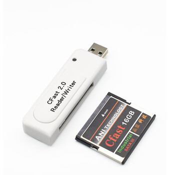 Songmeng cfast2.0 card reader usb3.0 high speed suitable for canon c300 slr/nikon d4/d5d6 camera d850 white