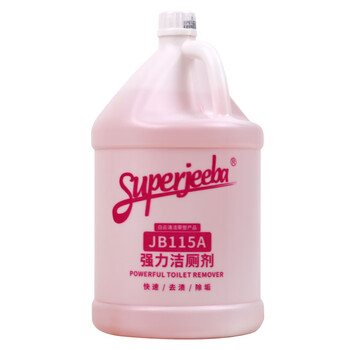 Superjeeba powerful toilet cleaner jb115a baiyun jeeba bathroom toilet decontamination, deodorization and urine scale 3.78l*1 bottle