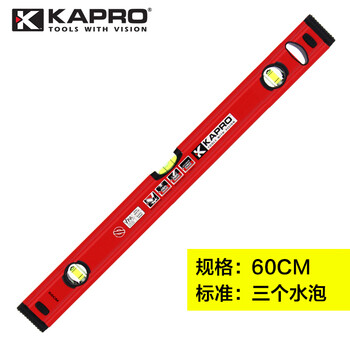 Kapro israel kapro 779 level aluminum alloy mini level level vpa high precision magnetic small anti-fall 60cm non-magnetic/3 blisters 779-41-60cm