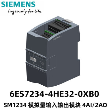 Siemens s7-1200 sm1234 analog input and output module 6es7234-4he32-0xb0