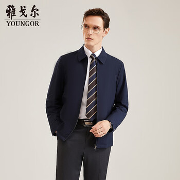 Youngor men's executive jacket autumn new official senior business lapel jacket 429974