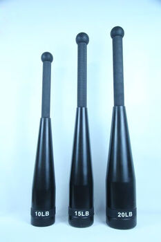 He jian gong rubber-coated baseball bell clubbell iran steel baseball fighting strength comprehensive physical fitness training upgraded pu rubber-coated black ring model comes with sweat-absorbent hands 30 pounds 13 points 6kg single