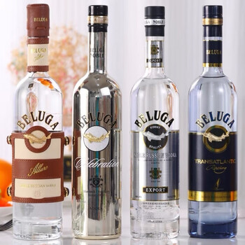 Beluga (beluga) russian beluga vodka silver sturgeon golden sturgeon original imported foreign liquor white wine original flavor 40 degrees golden sturgeon vodka 1 bottle