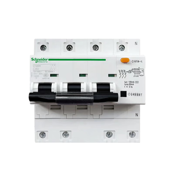 Schneider c120h leakage circuit breaker 63a80a100a125a with leakage protection circuit breaker 3p leakage protection 4px63a