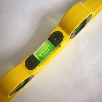 Ni zhier heavy duty cast aluminum solid mini yellow level 235mm