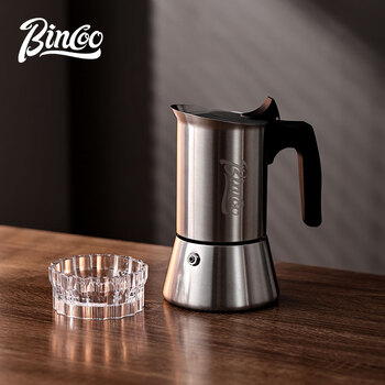 Bincoo stainless steel moka pot coffee pot household small espresso coffee machine hand-brewed coffee set