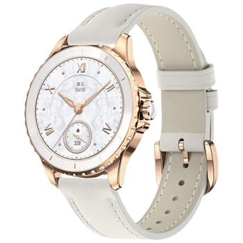 Honor personally selected rossini smart watch 2e, camellia gold, valentine's day gift, sparkling gilt, ultra-clear small round screen, life and health reminder, watch for women