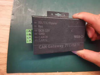 Yue changsheng can bus line stepper motor driver controller rs485 interface 42/57 type micro drive control usb to can gateway