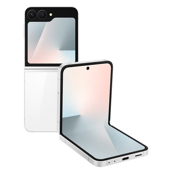 99% new samsung galaxy z flip7 fe folding screen mobile phone, large field of view smart external screen, 50 million pixel ai mobile phone, 8gb+256gb, xuanyu white android, quality inspection report available