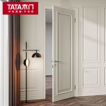 Tata wooden door french door soundproofing french wooden door bedroom door kitchen bathroom set zhizhen door paint type 1 multi-color optional