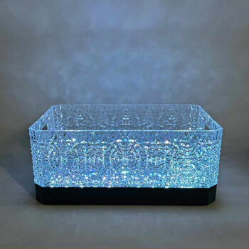 Ktv bar internet celebrity commercial luminous ice bucket large and small ice beer red wine champagne frame basket box new diamond ice bucket
