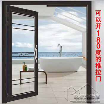 Customized pt door sliding door pidi kitchen folding titanium aluminum magnesium alloy living room balcony bathroom pd sliding door flat opening one measurement deposit