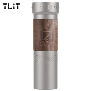 Lie rui imported quality retro hand-cranked bean grinder from germany, portable hand-operated coffee bean grinder zp6 direct-adjustable large six-core platinum coffee leather version