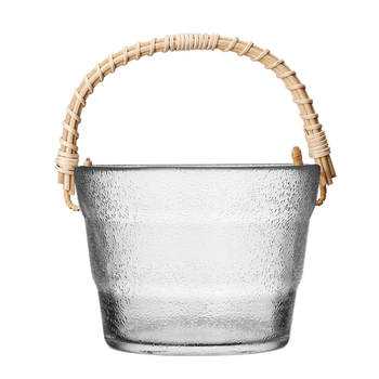 High-looking ice bucket crystal glass storage commercial wine glass bar-style ice bucket champagne small ice bucket ice bucket