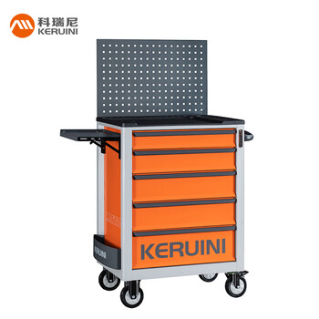 Corini tool cart auto repair cart cold-rolled steel code lock drawer tool box hardware tool parts cart removable multi-function repair tool storage cabinet zkx-715h