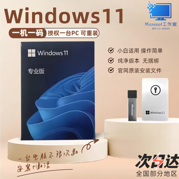 Genuine win10 professional version system u disk reinstallation windows11 home chinese upgrade pro pure version win11 professional version-chinese simplified u disk installation