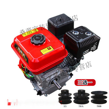 He jiagong 170f gasoline power engine 2f micro tillage threshing polishing agricultural power 170f red