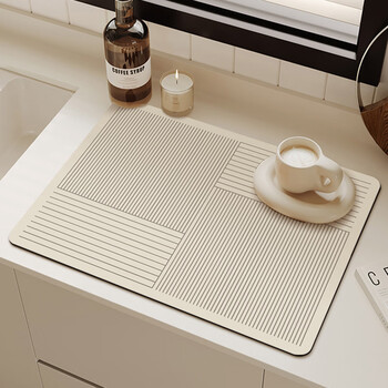 Fan yejia jing jifeng kitchen countertop drain mat absorbent coffee machine special absorbent mat bar washbasin mat bowl and plate placemat
