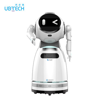 Ubtech cruzr 1s intelligent commercial service robot wheeled with double arms school hospital intelligent exhibition hall explanation reception interactive robot
