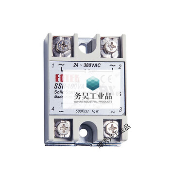 Single-phase solid-state voltage regulator ssr-40va controllable and voltage-adjustable 220v ac relay small thyristor resistance type ssr-10va