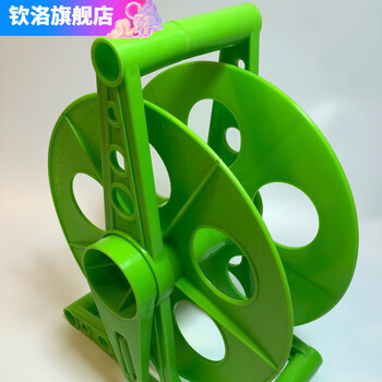 Qinkai reel empty reel reel pay-off roller wire storage tray storage reel pay-off spool plastic reel classic green