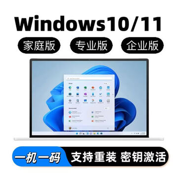 Genuine win10 professional version system u disk reinstallation windows11 family chinese upgrade pro pure version win11 professional version/one machine one code/unlimited reinstallation
