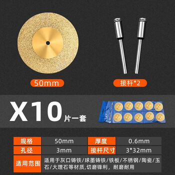 Mihong small saw blade for seam clearing and beautiful seams, glass jade polishing wheel and grinding disc for polishing