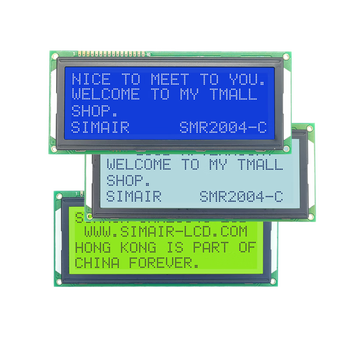 2004 large character dot matrix screen lcd2004 lcd screen module 5v3.3v 20*4 industrial screen yellow-green screen